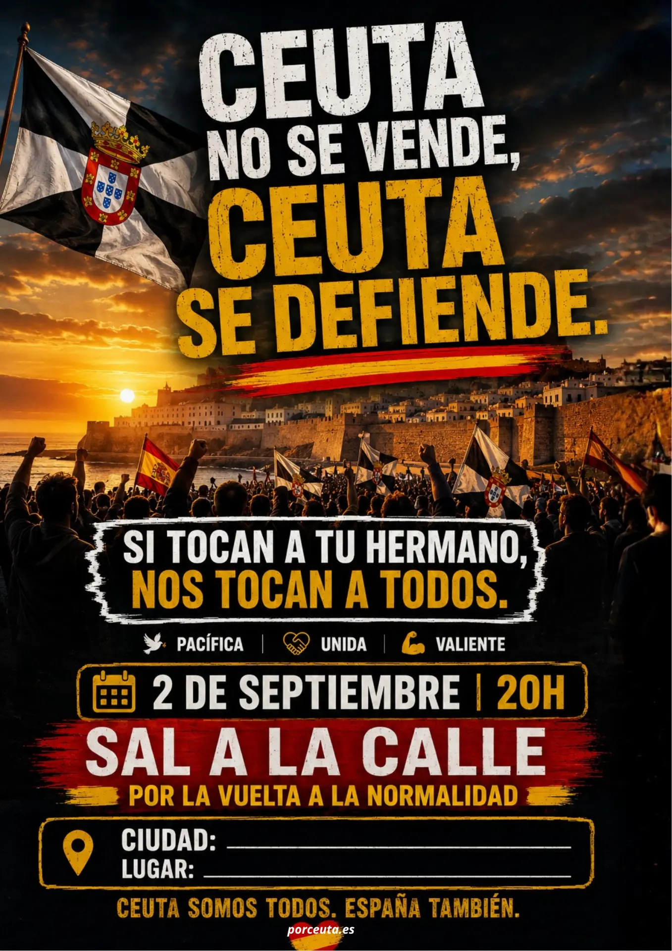 Poster for a gathering